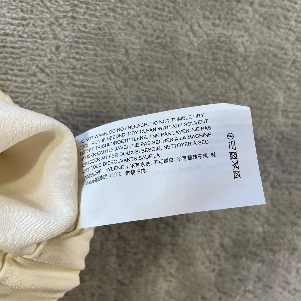 Theory Treeca Pull On Admiral Crepe Pants Womens 8 Cream Off White Office Career - Picture 10 of 12
